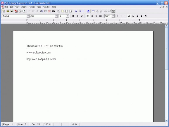 PDF Create Convert screenshot