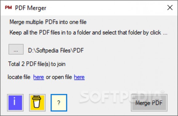 PDF Merger screenshot