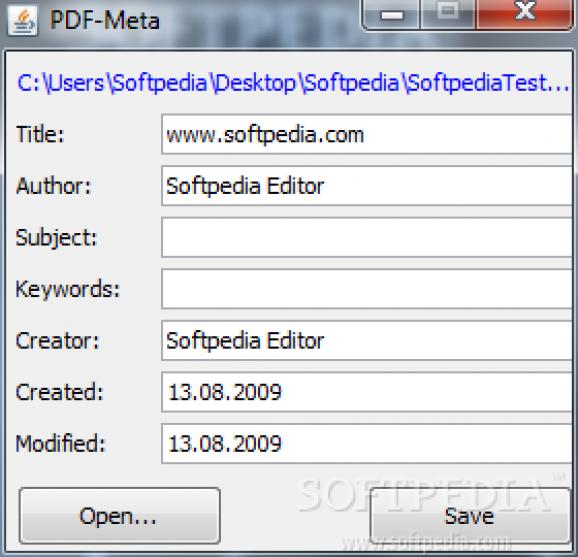 PDF Meta screenshot