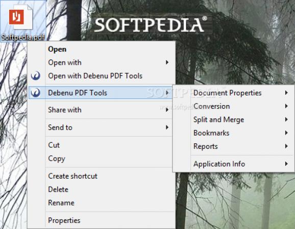 Debenu PDF Tools screenshot
