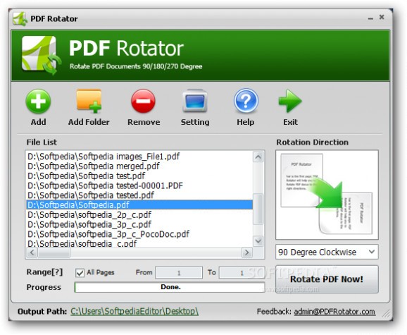 PDF Rotator Portable screenshot