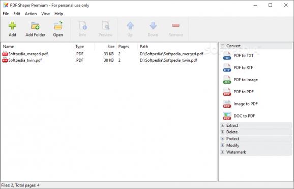 PDF Shaper Premium screenshot