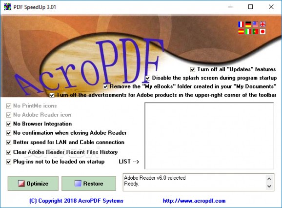 PDF SpeedUp screenshot
