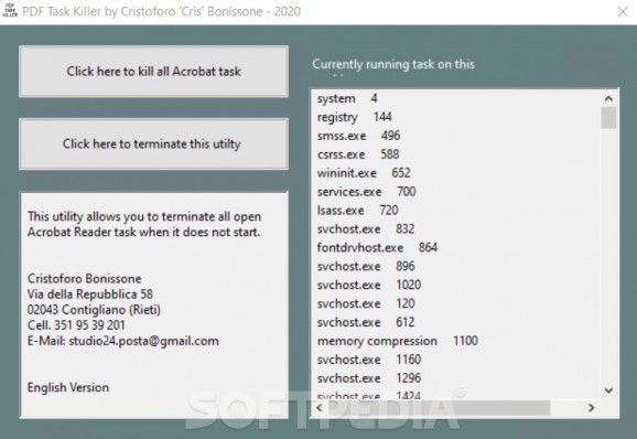 PDF Task Killer screenshot