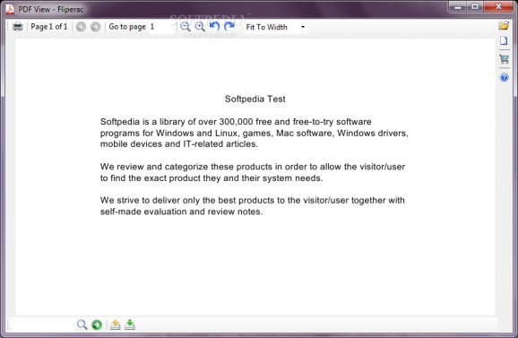 PDF View - Fliperac screenshot