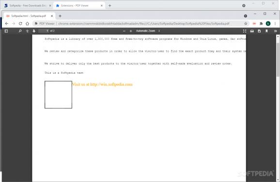 PDF Viewer for Chrome screenshot