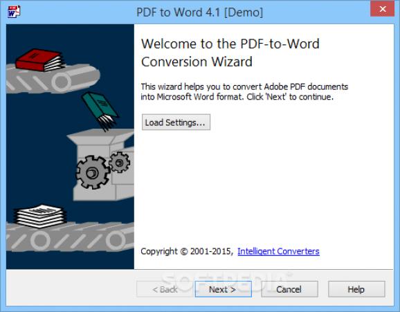PDF to Word screenshot