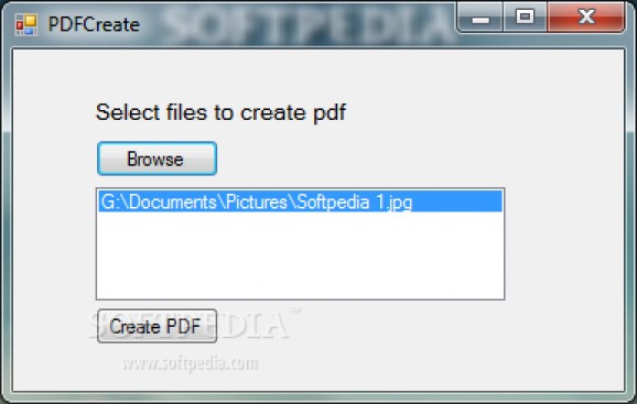 PDFCreate screenshot