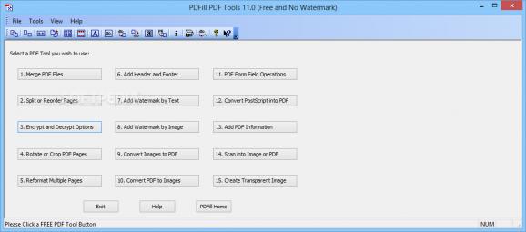 PDFill PDF Tools screenshot
