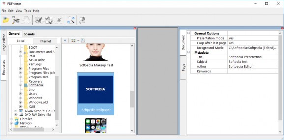 PDFrizator screenshot