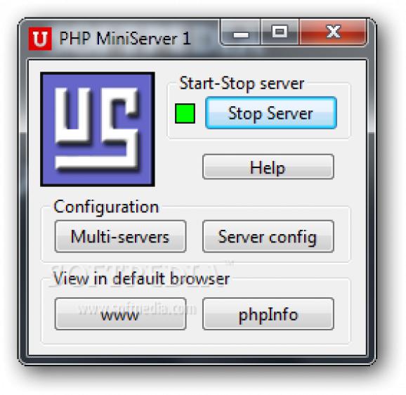 PHP MiniServer screenshot