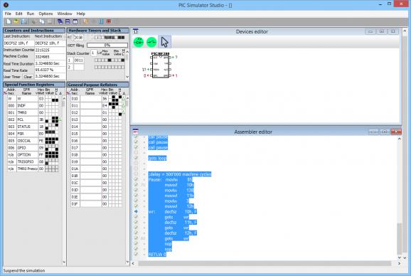 PIC Simulator Studio screenshot