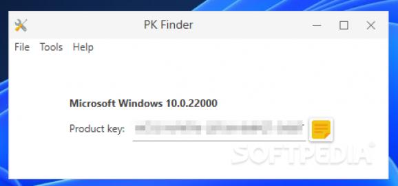 PK Finder screenshot