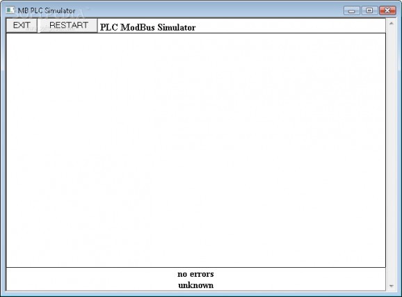 PLC simulator screenshot