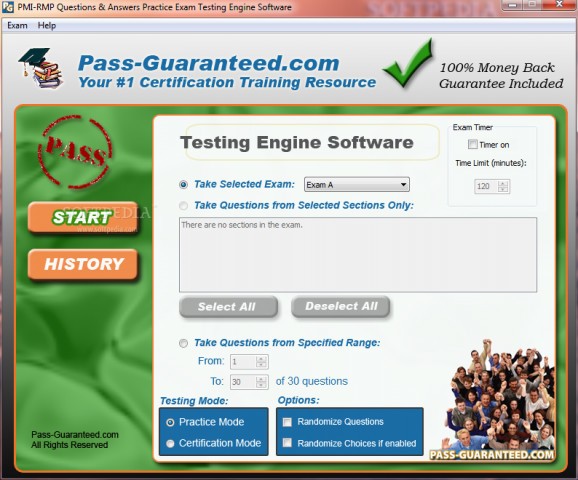 PMI-SP - PMI Scheduling Professional Practice Test screenshot
