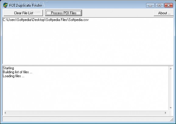POI Duplicate Finder screenshot