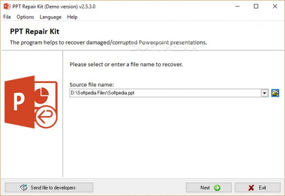 PPT Repair Kit screenshot