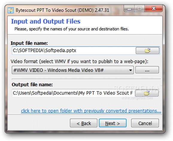 PPT To Video Scout screenshot