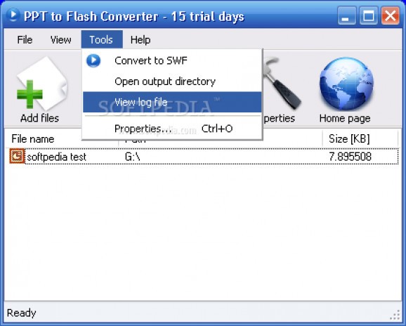 PPT to Flash Converter screenshot