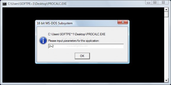 PROCALC (CL version) screenshot