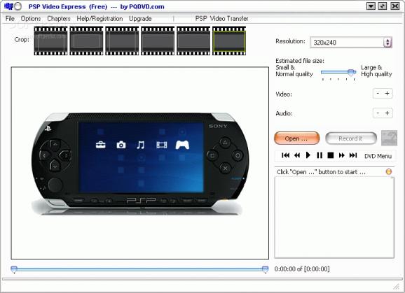 PSP Video Express screenshot