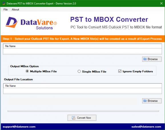 PST to MBOX Converter Expert screenshot