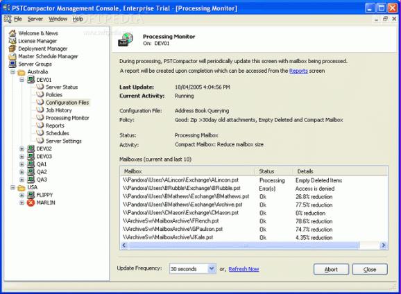 PSTCompactor (SOHO Edition) screenshot