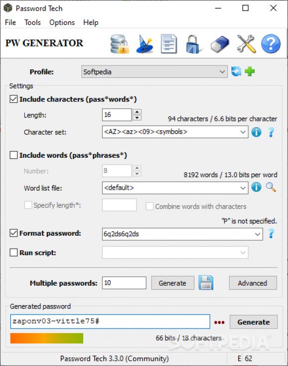 Password Tech screenshot