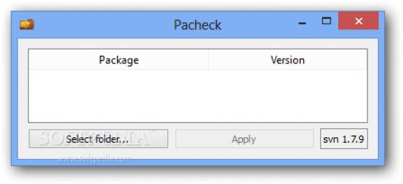 Pacheck screenshot
