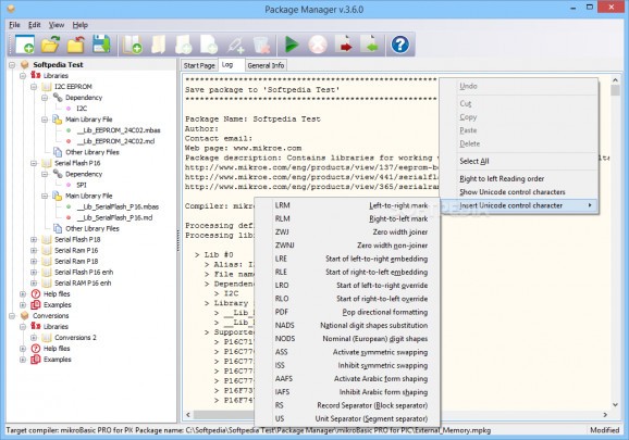 Package Manager screenshot