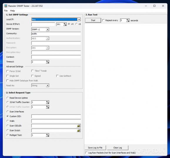 Paessler SNMP Tester screenshot