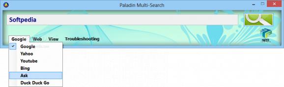 Paladin Multi-Search screenshot