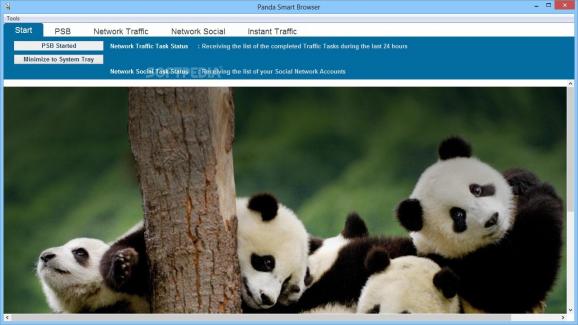 Panda Smart Browser screenshot