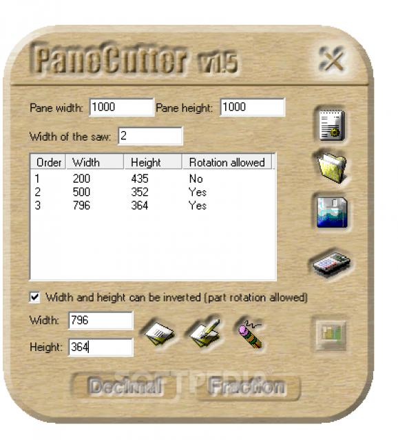 PaneCutter screenshot