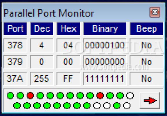 Parallel Port Monitor screenshot