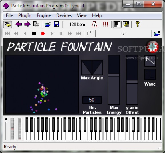 Particle Fountain screenshot