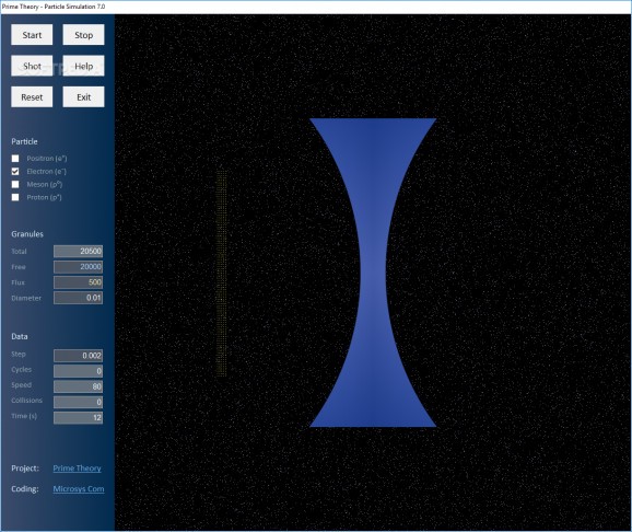 Particle Simulation screenshot