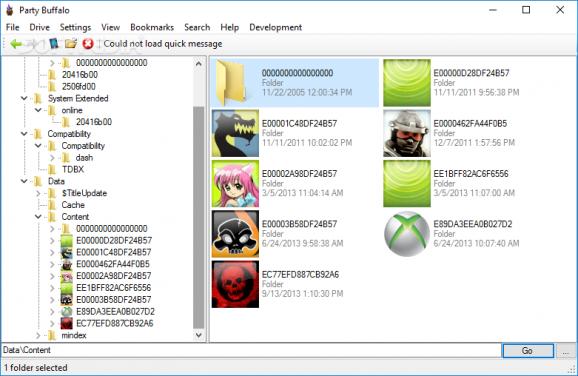 Party Buffalo Xbox 360 Drive Explorer screenshot