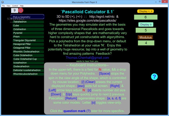 Pascalloid Calculator screenshot