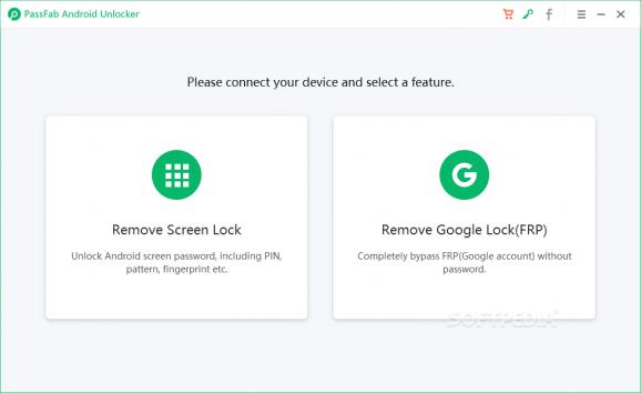 PassFab Android Unlocker screenshot