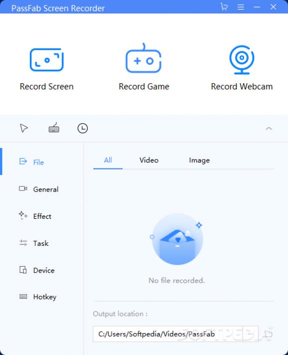 PassFab Screen Recorder screenshot