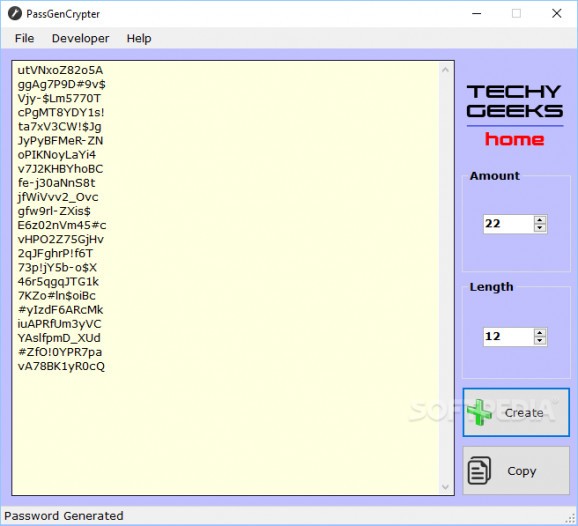 PassGenCrypter screenshot