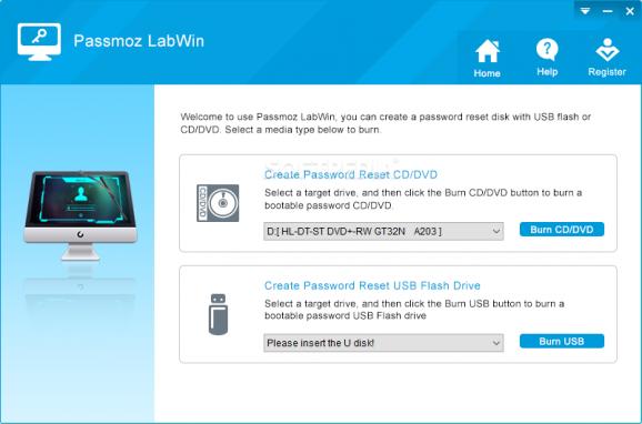 PassMoz LabWin screenshot