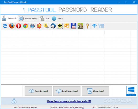 PassTool Password Reader screenshot