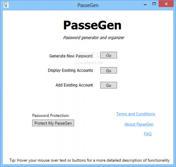 PasseGen screenshot