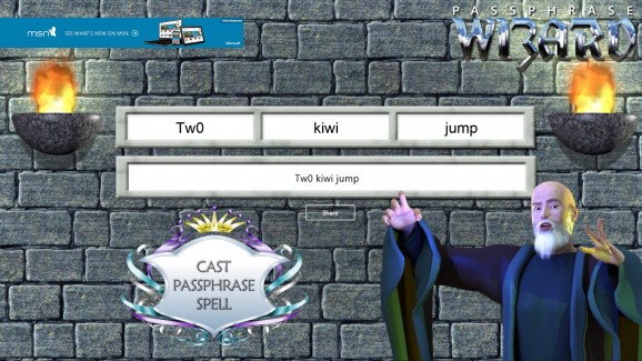 Passphrase Wizard screenshot