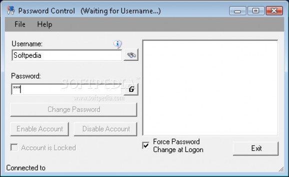 Password Control screenshot
