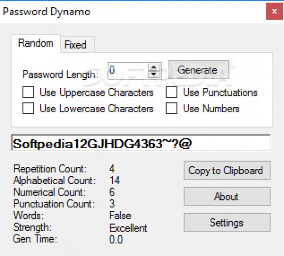 Password Dynamo screenshot