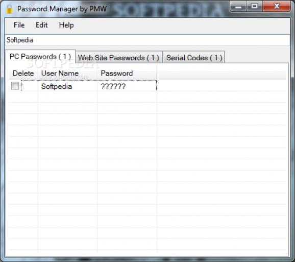 Password Manager by PMW screenshot