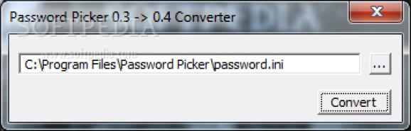 Password Picker Converter screenshot